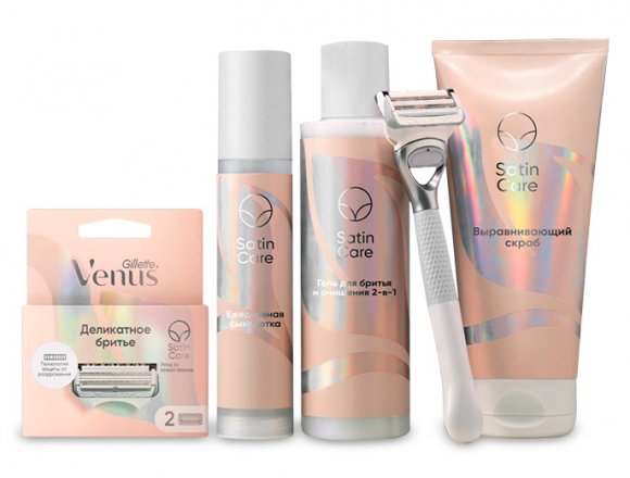 Venus + Satin Care для зоны бикини