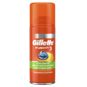 Гель для бритья Gillette Fusion5 Ultra Sensitive, 75 мл