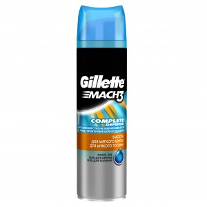 Гель для бритья Gillette Mach3 Complete Defense Smooth, 200 мл