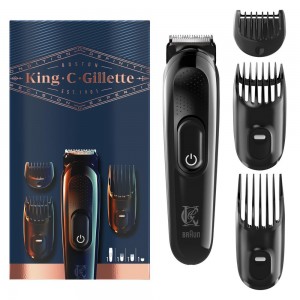 Триммер для бороды King C. Gillette технологии Braun