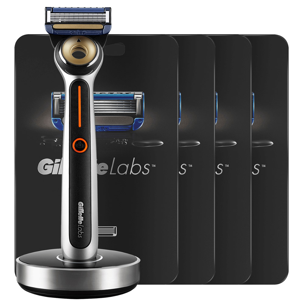 Бритвенный станок Gillette Labs Heated Razor + 34 сменные кассеы купить ...