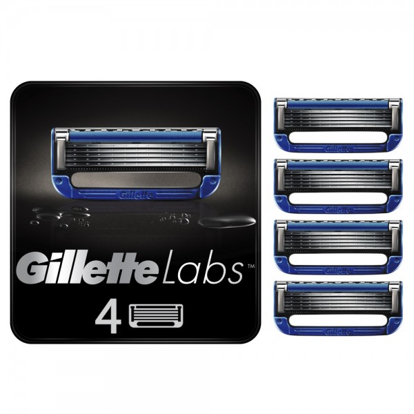 Сменные кассеты для бритья Gillette Labs Heated Razor, 4 шт