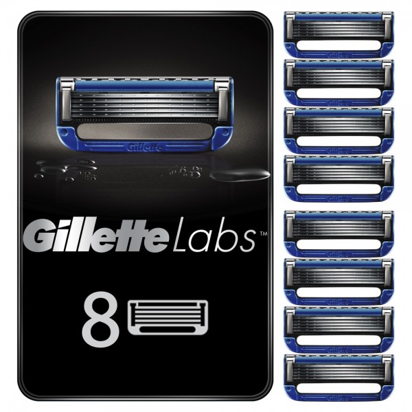 Сменные кассеты для бритья Gillette Labs Heated Razor, 8 шт