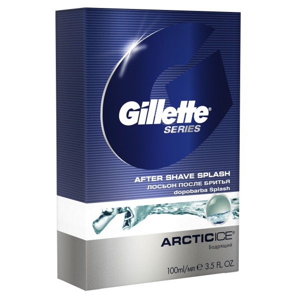Лосьон после бритья Gillette Series Arctic Ice, 100 мл