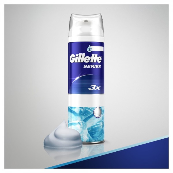 Пена для бритья Gillette Series Sensitive Cool, 250 мл