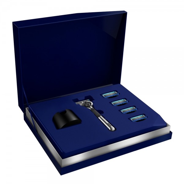 Подарочный набор Gillette Fusion Proglide Limited Edition с подставкой для бритвы в премиальной подарочной упаковке