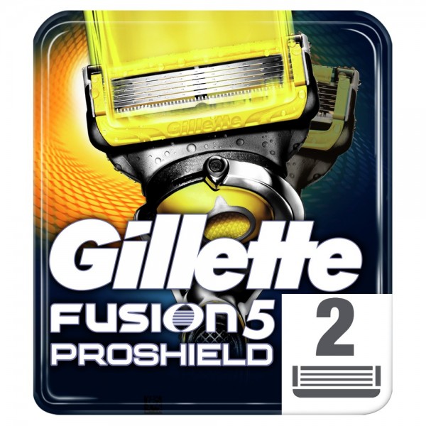 Сменные кассеты для бритья Gillette Fusion5 ProShield, 2 шт 
