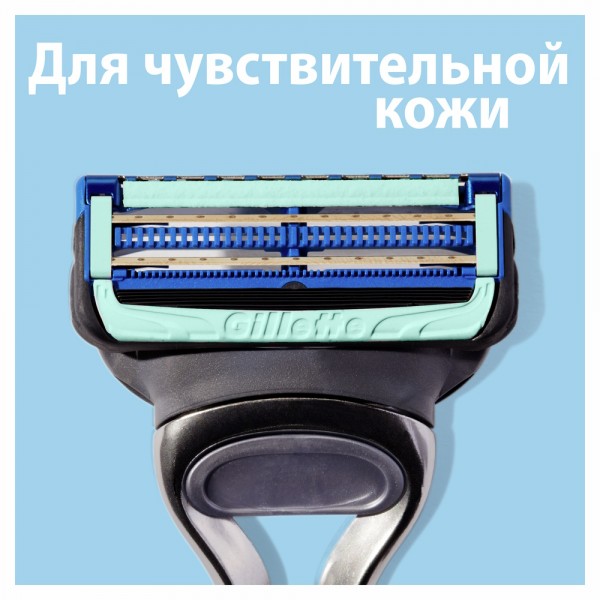 Сменные кассеты для бритья Gillette SkinGuard, 2 шт