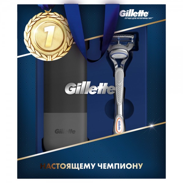 Подарочный набор Gillette SkinGuard + дорожный футляр
