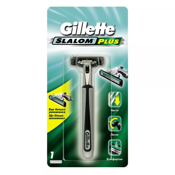 Бритвенный станок Gillette Slalom купить в официальном магазине Gillette