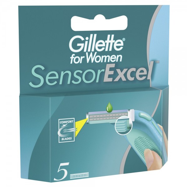 Сменные кассеты для бритья Gillette Venus Sensor Excel, 5 шт