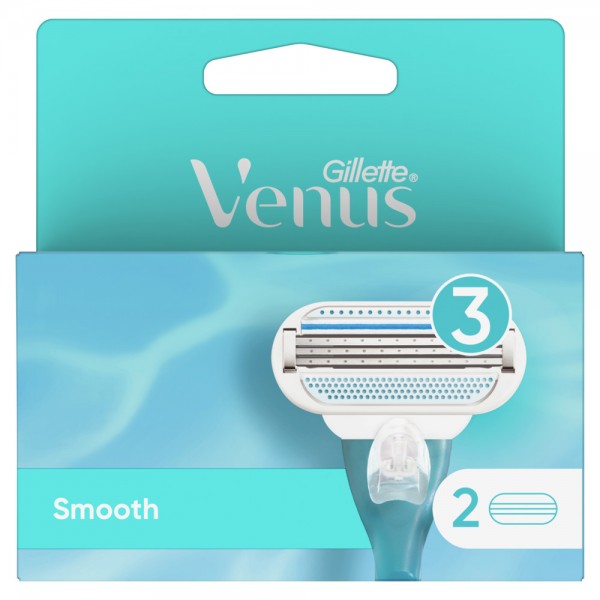 Сменные кассеты для бритья Gillette Venus Smooth, 2 шт