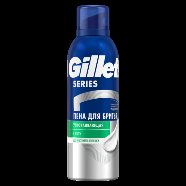 Пена для бритья успокаивающая Gillette Series, 200 мл