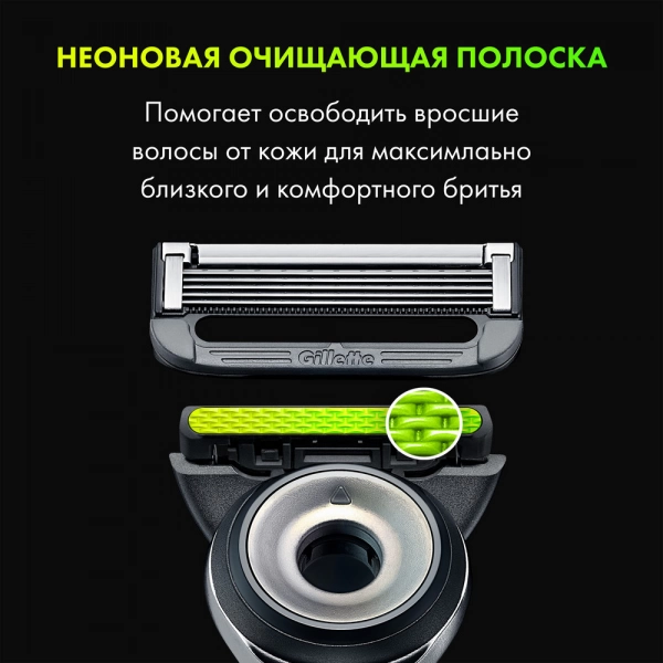 Сменные кассеты для бритья Gillette Labs, 5 шт