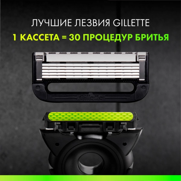Сменные кассеты для бритья Gillette Labs, 5 шт