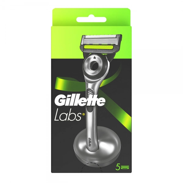  Бритвенный станок Gillette Labs, с 5 сменными кассетами