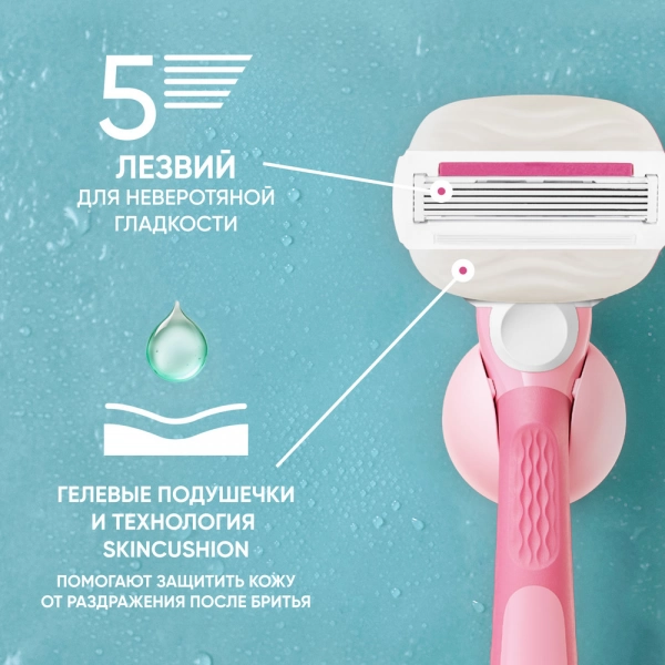 Сменные кассеты для бритвы Gillette Venus ComfortGlide, 2 шт