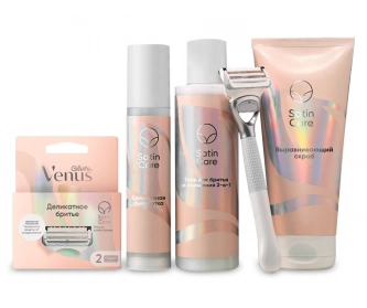 Venus + Satin Care для зоны бикини