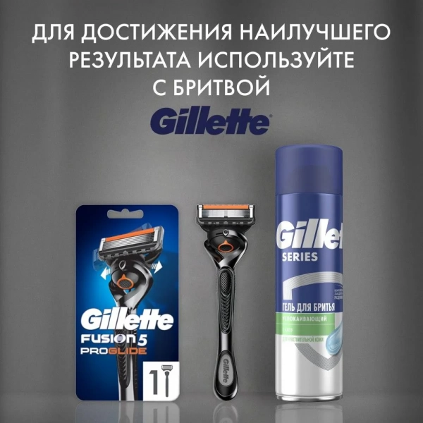 Гель для бритья Gillette Series Sensitive, 200 мл, 2шт 