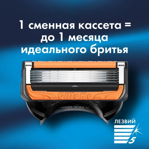 Подарочный набор для идеального бритья Gillette Fusion ProGlide Flexball с гелем для бритья  Gillette Series Увлажняющий 200мл