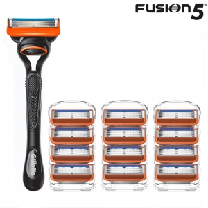 Бритвенный станок Gillette Fusion5 + 12 сменных кассет Fusion5 
