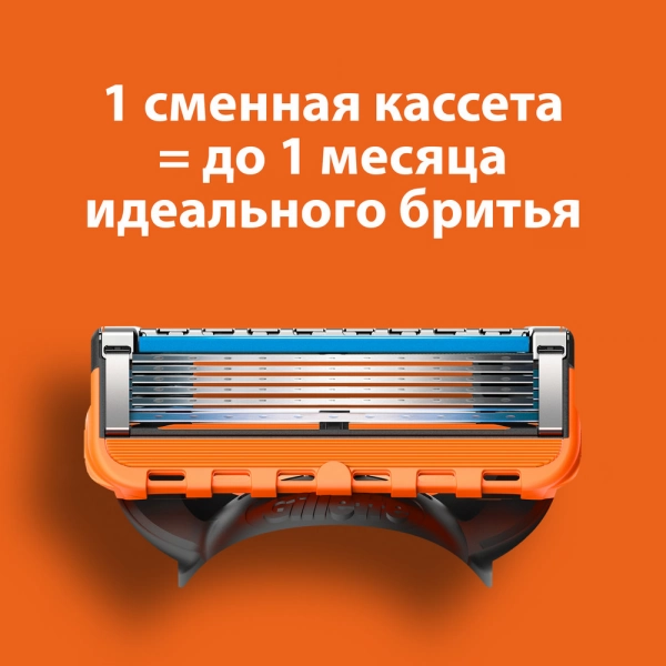 Сменные кассеты для бритья Gillette Fusion5 Power, 8 шт