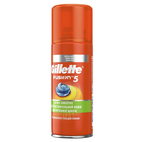 Гель для бритья Gillette Fusion 5 Ultra Sensitive