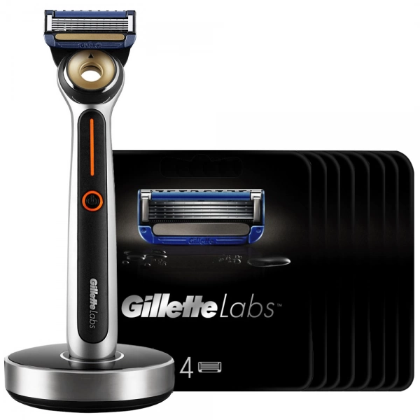 Бритвенный станок Gillette Labs Heated Razor + 34 сменные кассеты