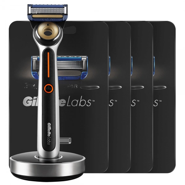 Бритвенный станок Gillette Labs Heated Razor + 34 сменные кассеты