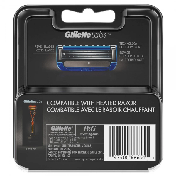 Бритвенный станок Gillette Labs Heated Razor + 6 сменных кассет