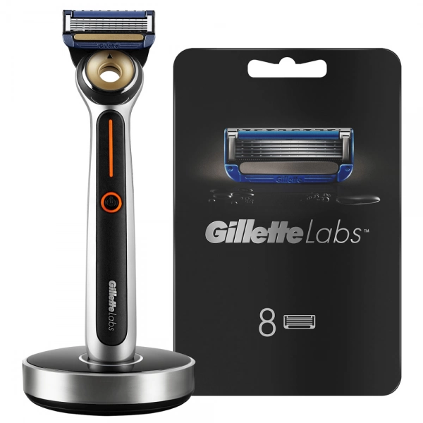 Бритвенный станок Gillette Labs Heated Razor + 10 сменных кассет