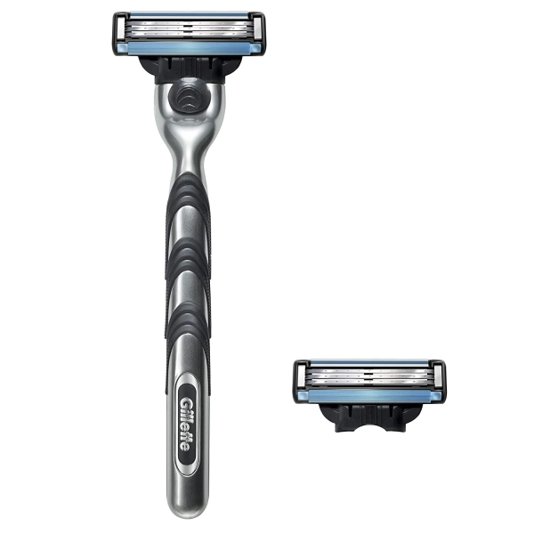 Годовой запас сменных кассет для бритья Gillette Mach3, 16 шт