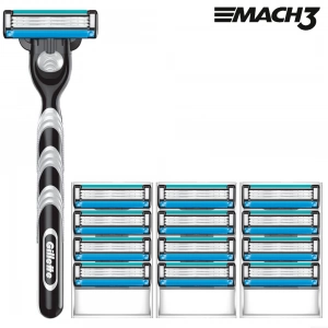 Бритвенный станок Gillette Mach3 + 12 сменных кассет Mach3