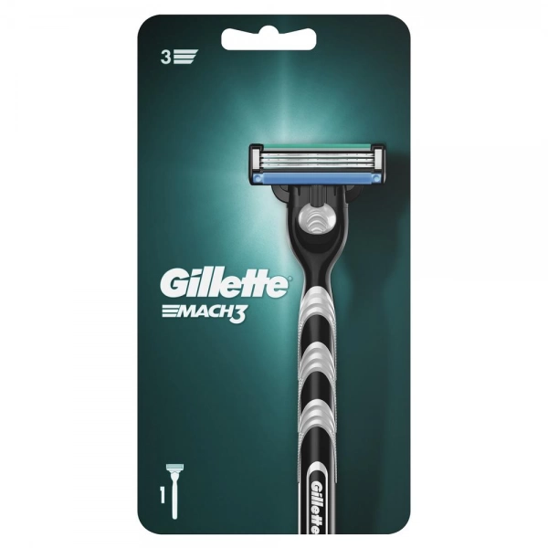 Бритвенный станок Gillette Mach3 + 12 сменных кассет Mach3