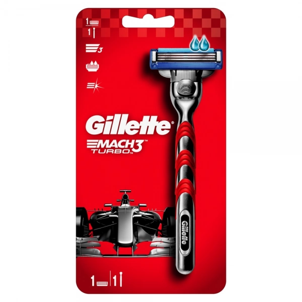 Бритвенный станок GIllette Mach3 Turbo