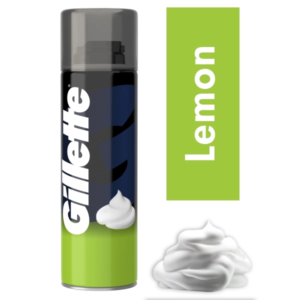 Пена для бритья Gillette Classic Lemon Lime, 200 мл
