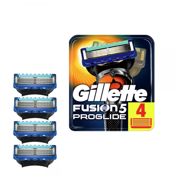 Годовой запас сменных кассет для бритья Gillette Fusion5 ProGlide, 16 шт