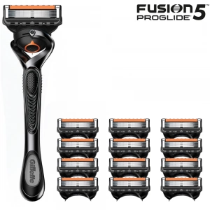 Бритвенный станок Gillette Fusion5 ProGlide + 12 сменных кассет Fusion5 ProGlide