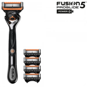 Бритвенный станок Gillette Fusion5 ProGlide Power + 4 сменные кассеты Fusion5 ProGlide Power