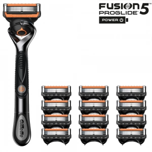 Бритвенный станок Gillette Fusion5 ProGlide Power + 12 сменных кассет Fusion5 ProGlide Power