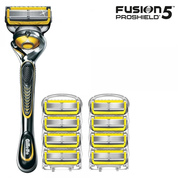 Бритвенный станок Gillette Fusion5 ProShield + 8 сменныx кассет Fusion5 ProShield