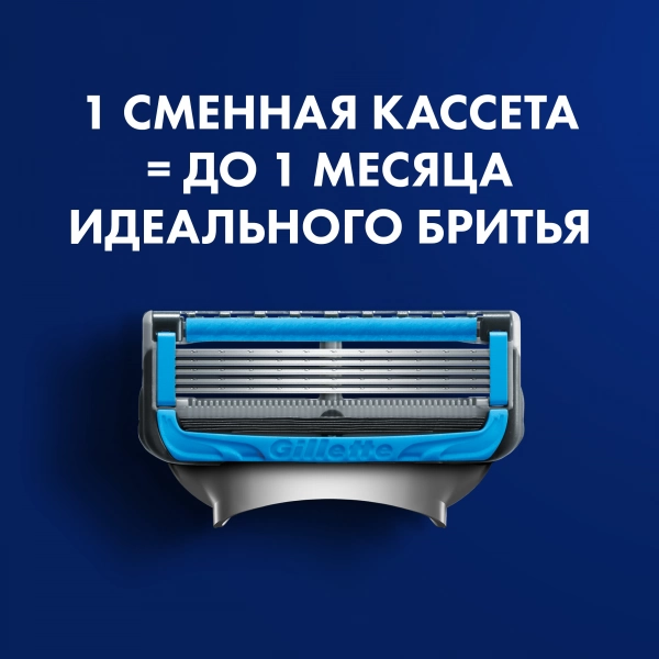 Сменные кассеты для бритья Gillette Fusion5 ProShield Chill, 4 шт 