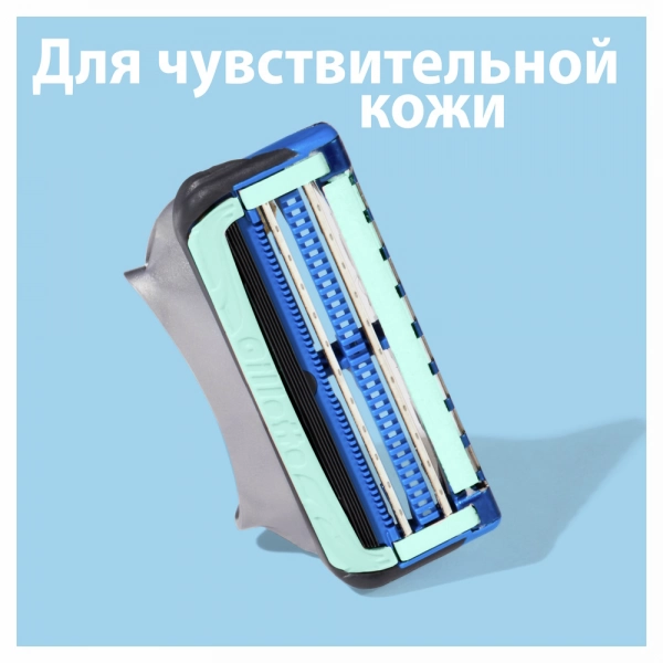 Сменные кассеты для бритья Gillette SkinGuard, 8 шт