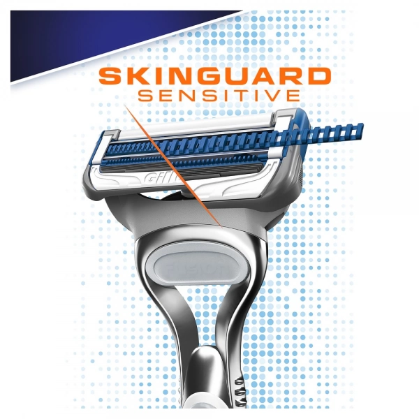 Подарочный набор Gillette SkinGuard + дорожный футляр