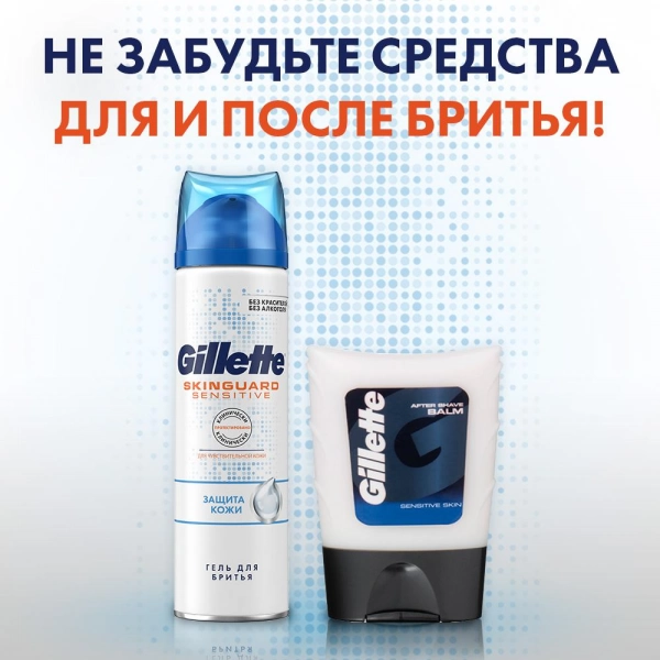 Бритвенный станок GIllette SkinGuard Sensitive