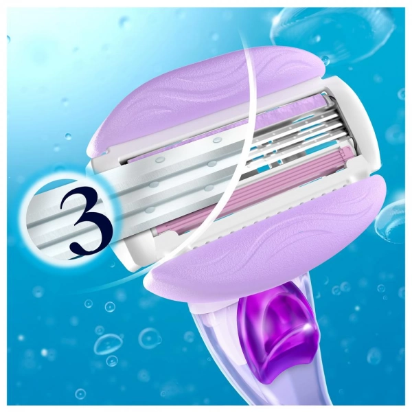 Подарочный набор с женской бритвой Gillette Venus Comfort Glide с чехлом для хранения