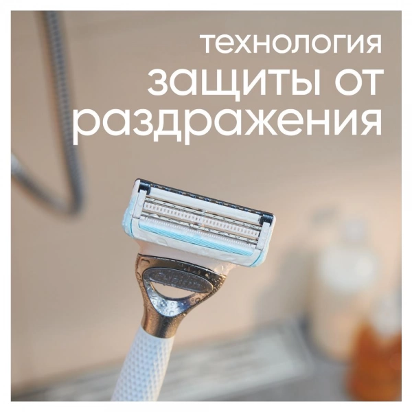 Набор Gillette Venus и Satin Care деликатное бритье + 4 кассеты Venus Satin Care
